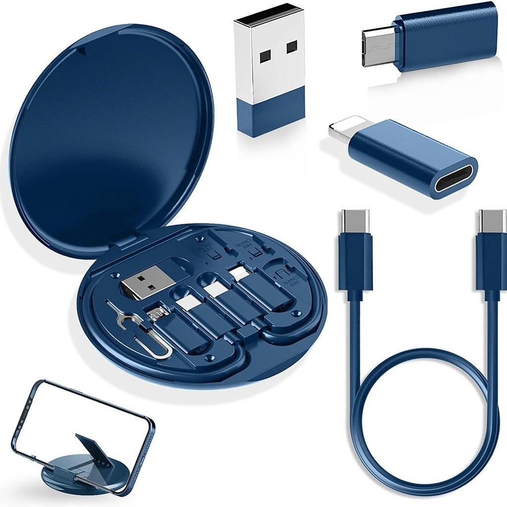 6 in 1 data cable kit-60W Fast Mobile Charging Cable Set